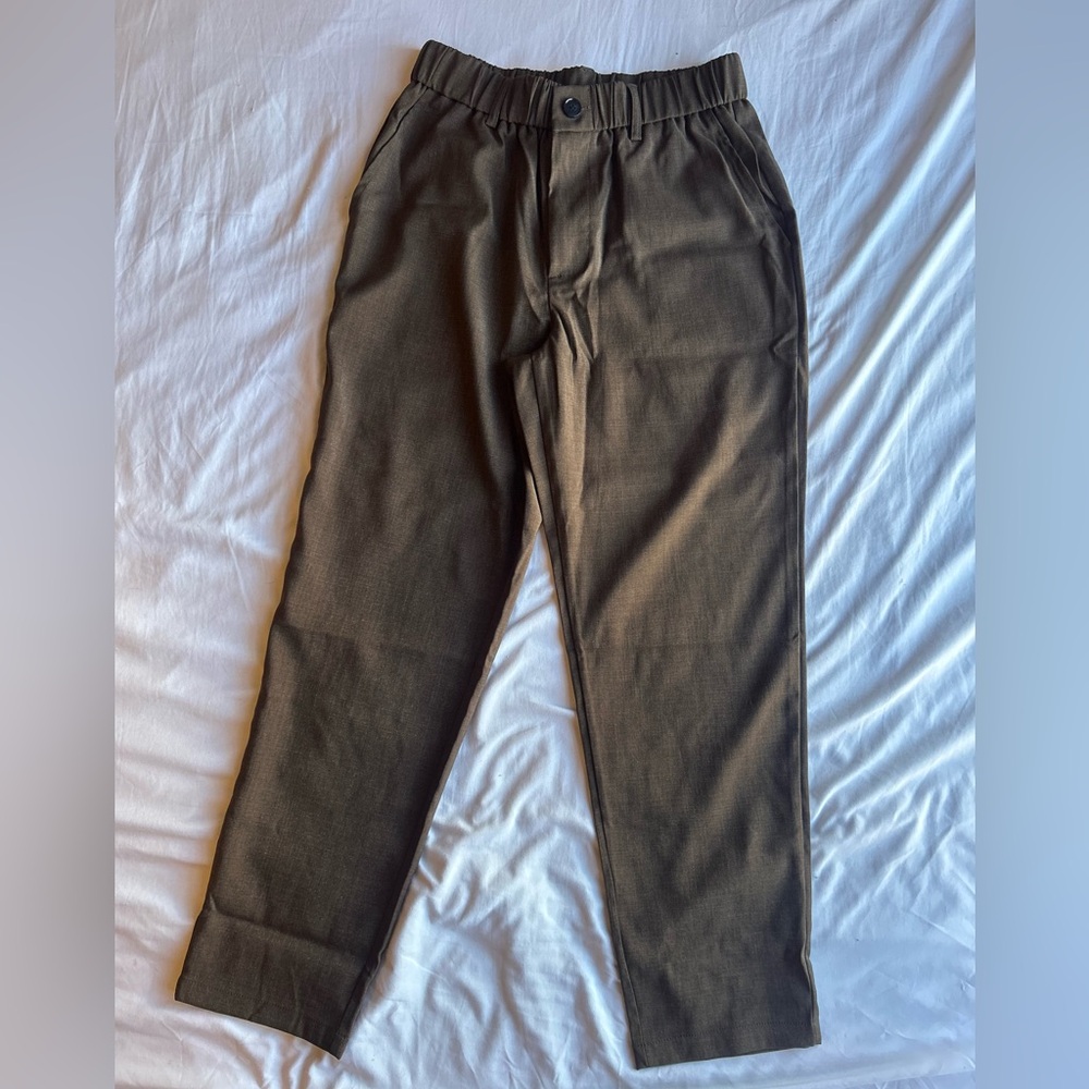 Shein Men's Brown Pants w glitter (not visible) Sz 30x32 - Harry Styles Vibes